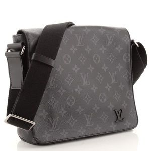 Louis Vuitton Crossbody black and gray unisex